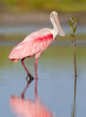  Ibis: Una Maravilla de Plumas Rosadas que Revolotea en las Marismas Salobres